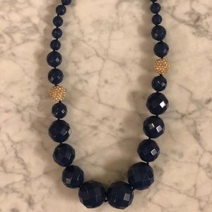 Kate Spade blue bauble necklace